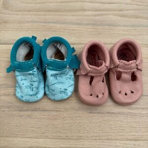 Freshly Picked Moccasins 2 pairs (size 2-3)